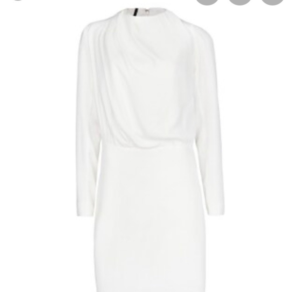 MANGO White Dress